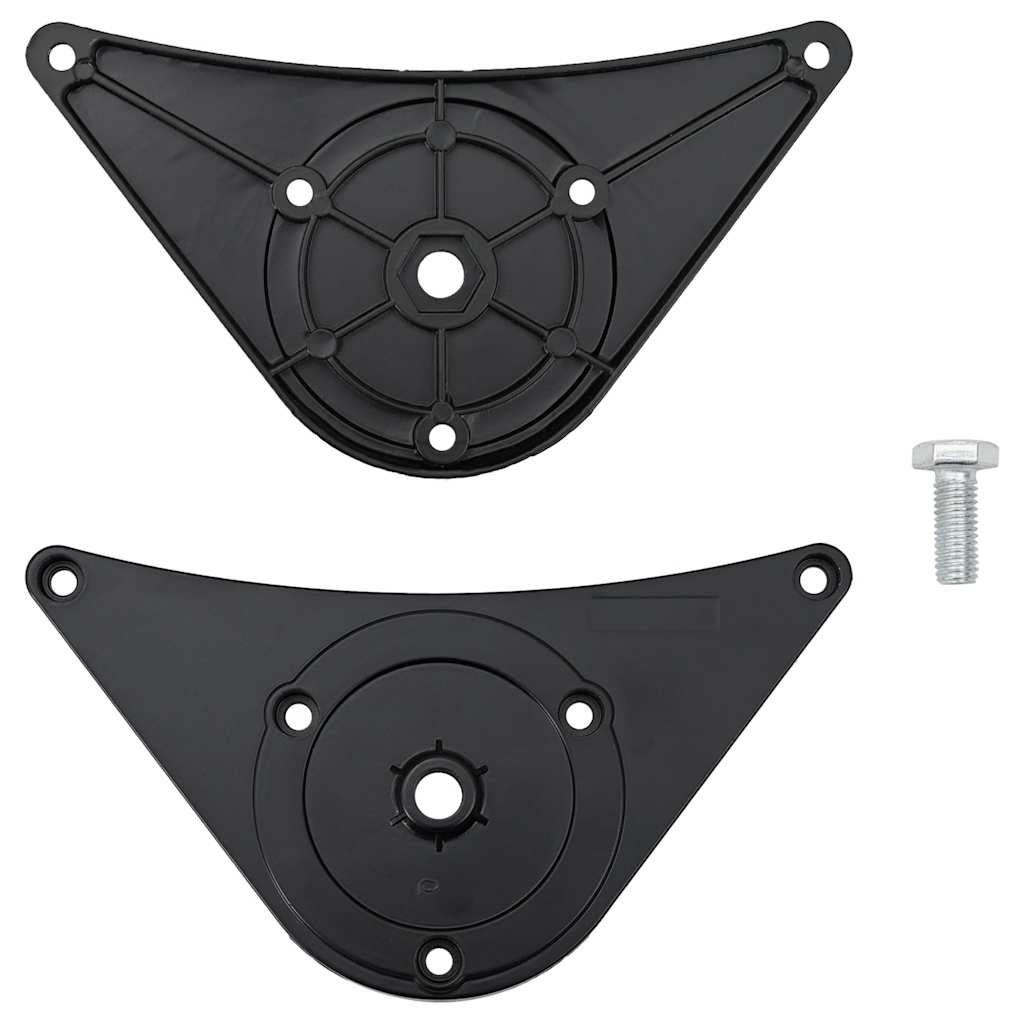 Adjustable Table Legs 4 pcs Black 870 mm