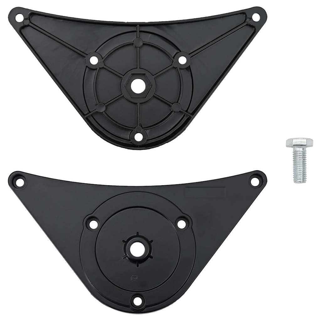 Adjustable Table Legs 4 pcs Black 1100 mm