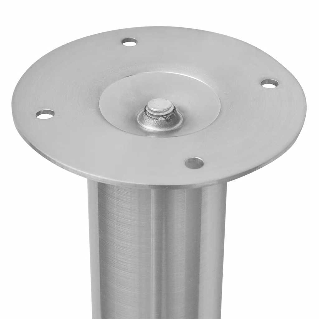 Telescopic Table Legs 2 pcs Stainless Steel 710 mm-1100 mm