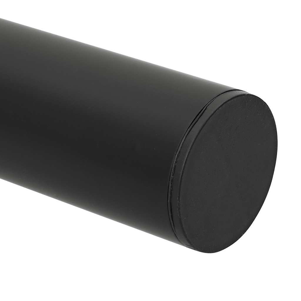 Telescopic Table Legs 2 pcs Black 710 mm-1100 mm