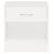 Nightstand 2 pcs with Drawer White