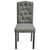 Dining Chairs 6 pcs Grey Fabric