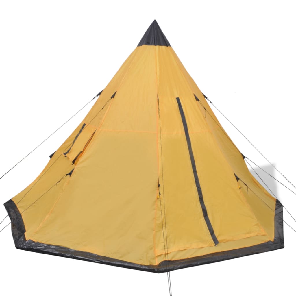 4-person Tent Yellow