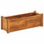 Garden Raised Bed Acacia Wood 76x27.6x25 cm
