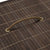 Bamboo Laundry Bin Rectangular Dark Brown