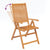 7 Piece Outdoor Dining Set Solid Acacia Wood