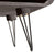Coffee Table 90x55.5x38.5 cm Solid Paulownia Wood Grey