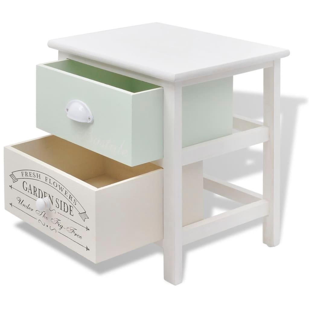 French Bedside Cabinet Wood