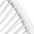 Outdoor Rocking Chair White Poly Rattan