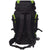 Hiking Backpack XXL 75 L Black and Green