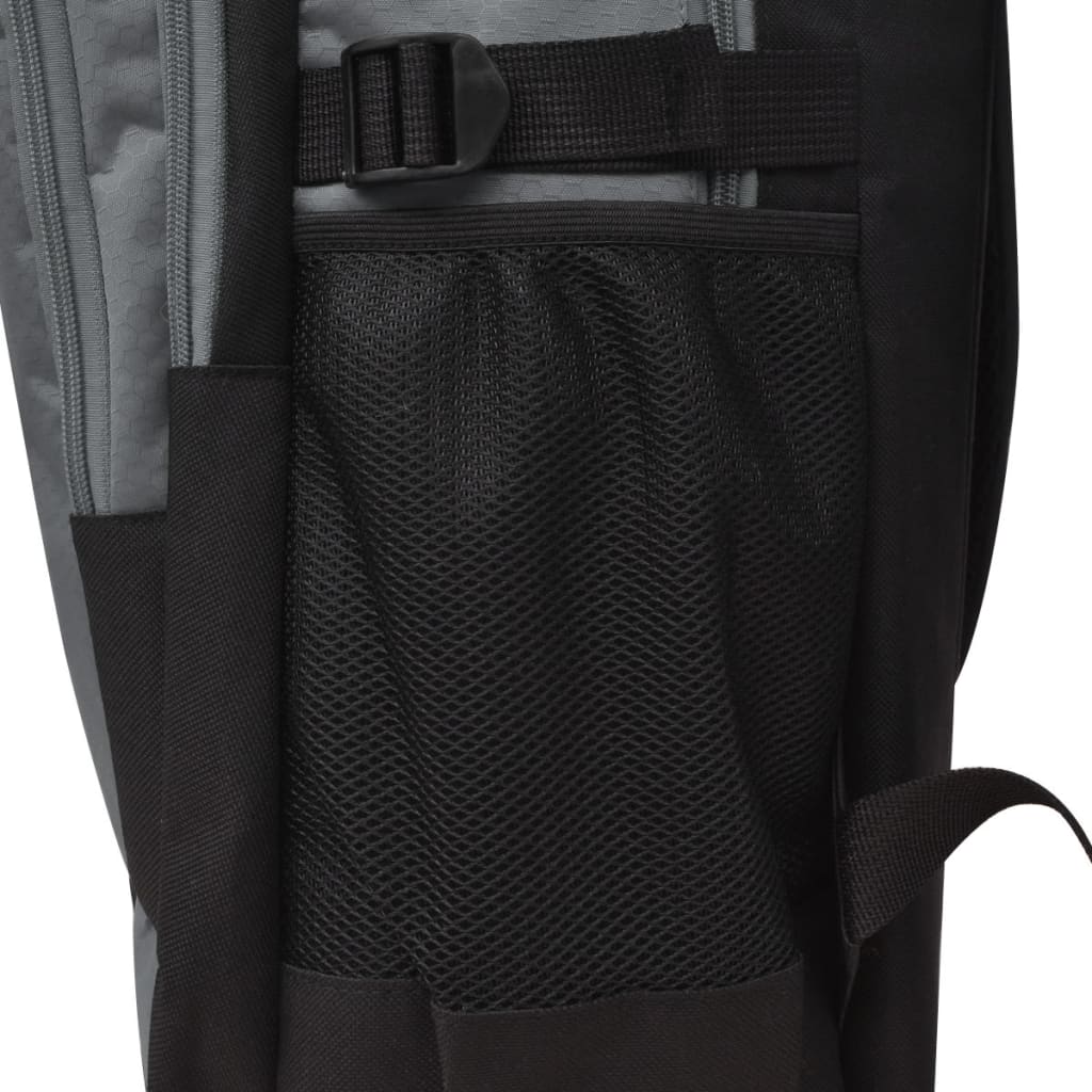 School Backpack 40 L Black and Grey