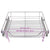 Pull-Out Wire Baskets 2 pcs Silver 600 mm