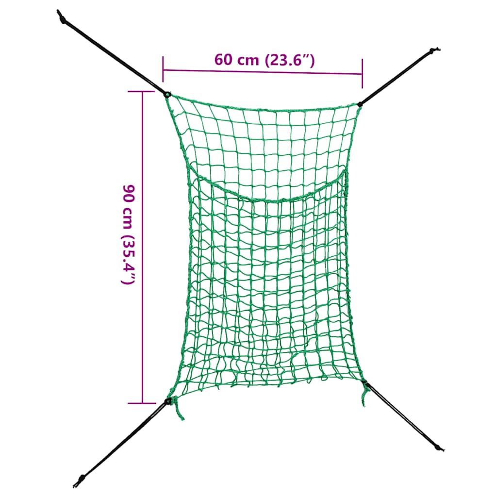 Hay Nets 2 pcs Rectangular 0.9x1 m PP