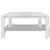 Shoe Storage Bench White 80x24x45 cm