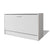 Desk with Drawer and Cabinet White 100x40x73 cm