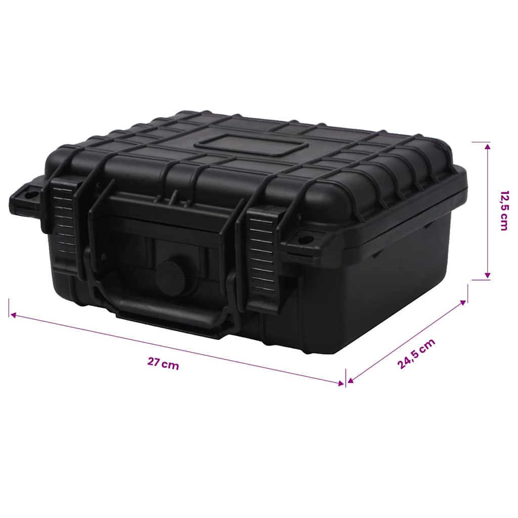 Protective Equipment Case 27x24.6x12.4 cm Black