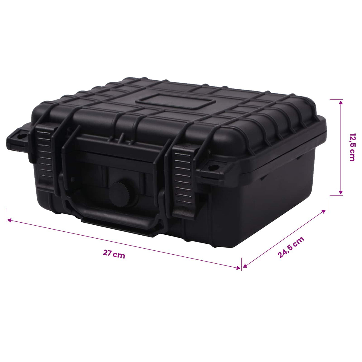 Protective Equipment Case 27x24.6x12.4 cm Black