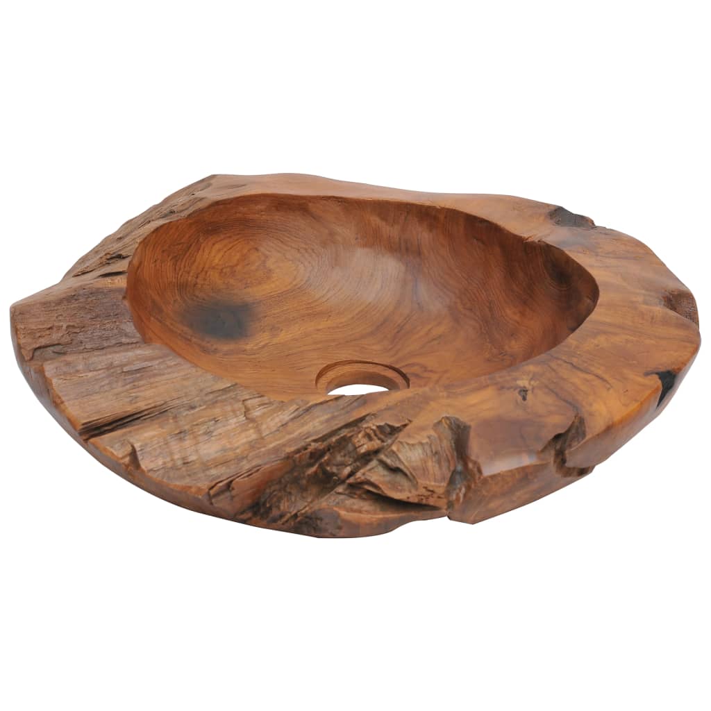 Basin Solid Teak 45 cm