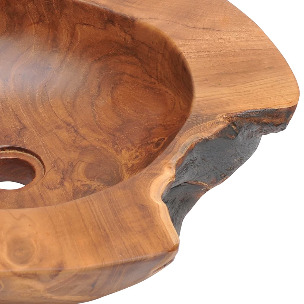 Basin Solid Teak 45 cm