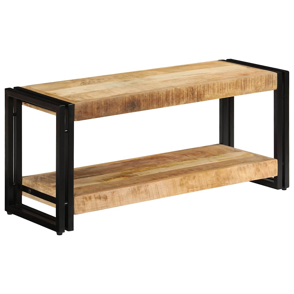 TV Cabinet 90x30x40 cm Solid Mango Wood