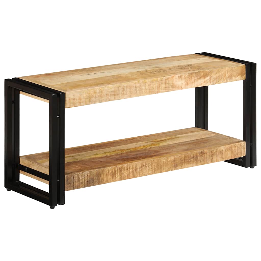 TV Cabinet 90x30x40 cm Solid Mango Wood