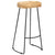 Gavin Bar Stools 2 pcs Solid Mango Wood