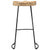 Gavin Bar Stools 2 pcs Solid Mango Wood