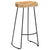 Gavin Bar Stools 2 pcs Solid Mango Wood