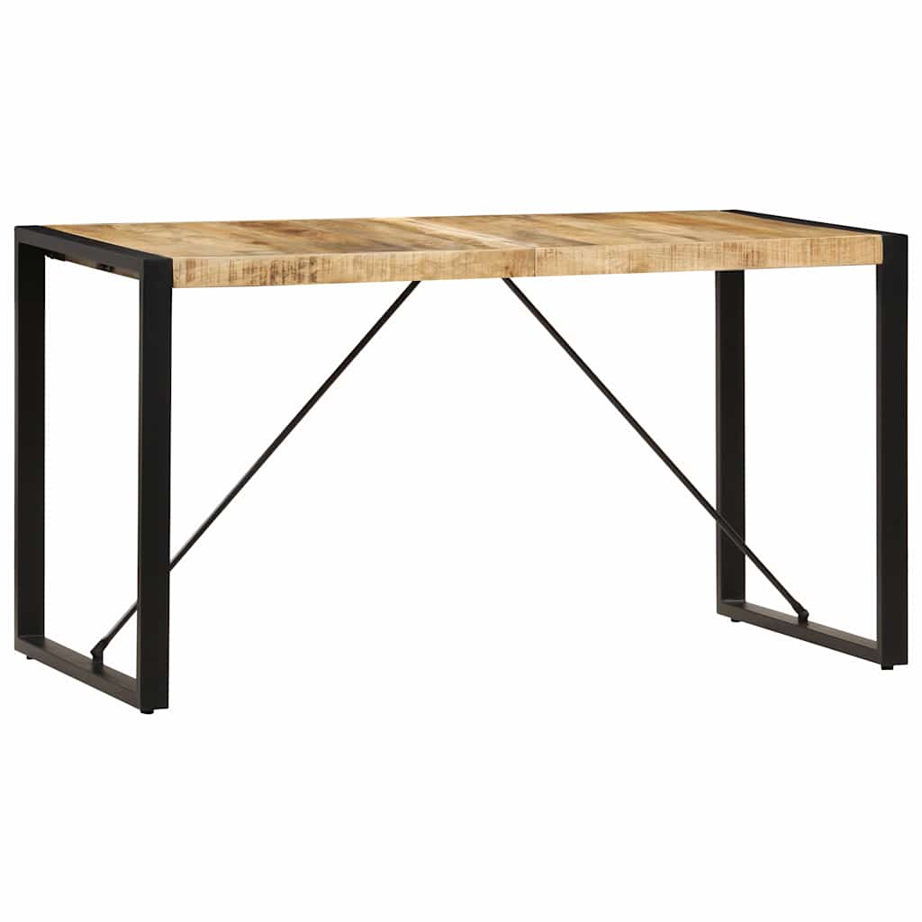 Dining Table 140x70x75 cm Solid Mango Wood