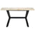 Dining Table 140x70x75 cm Solid Bleached Mango Wood