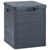 Garden Storage Box 90 L Anthracite