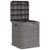 Garden Storage Box 90 L Brown