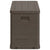 Garden Storage Box 280 L Brown