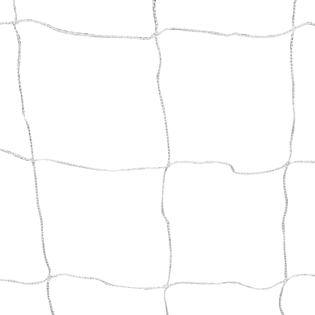 Football Goal Nets Steel 2 pcs 240x90x150 cm