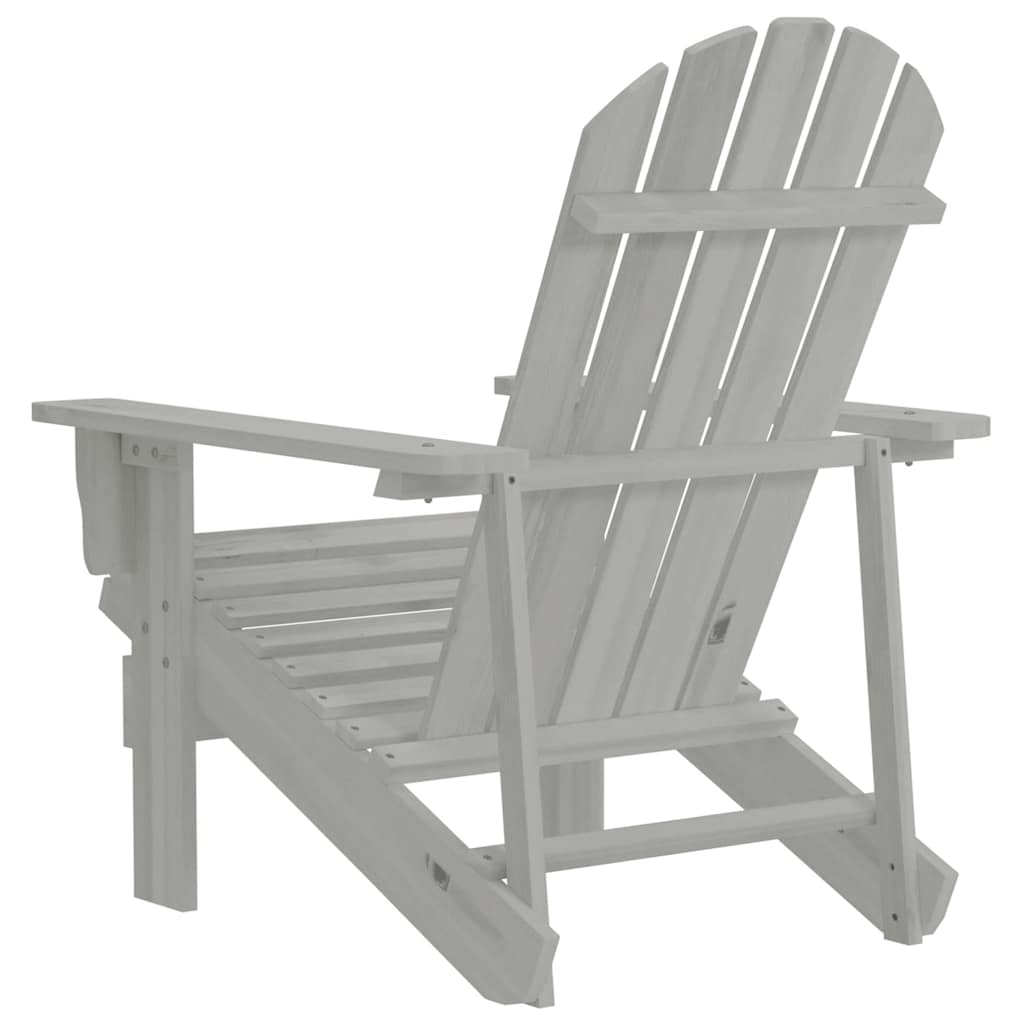 Garden Chair Wood Grey