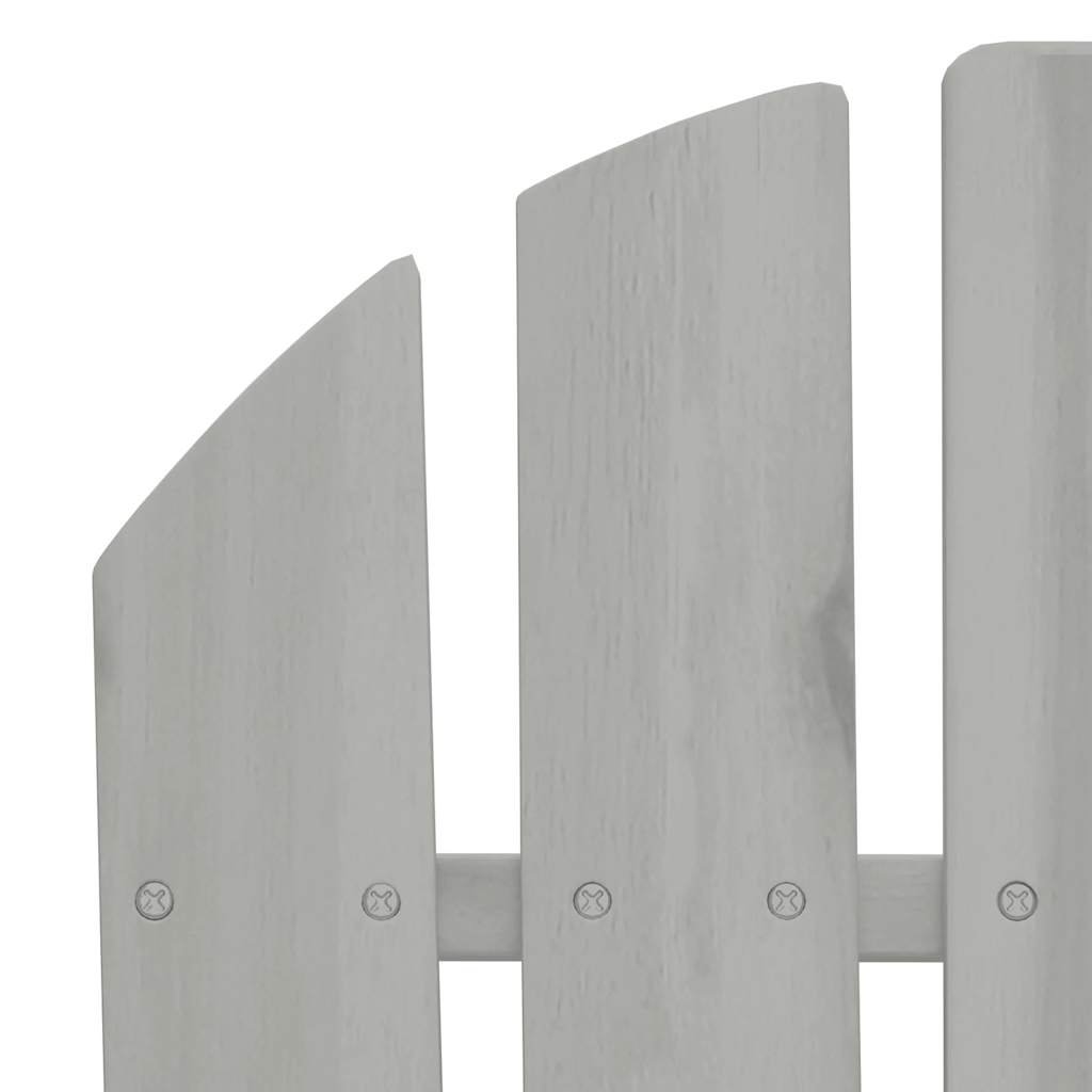 Garden Chair Wood Grey