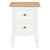 Bedside Cabinet 2 pcs White 35x30x49 cm MDF