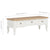 TV Cabinet White 100x35x35 cm Wood