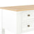 Writing Desk White 109.5x45x77.5 cm Wood