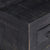 Coffee Table Black 65x65x30 cm Solid Mango Wood