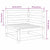 2-Seater Sofa Fabric Blue