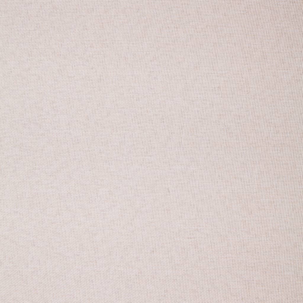 2-Seater Sofa Fabric Cream
