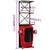 Tractor Wine Cabinet 49x31x172 cm Solid Wood Mango