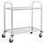 2-Tier Kitchen Trolley 95x45x83.5 cm Stainless Steel