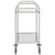 2-Tier Kitchen Trolley 95x45x83.5 cm Stainless Steel