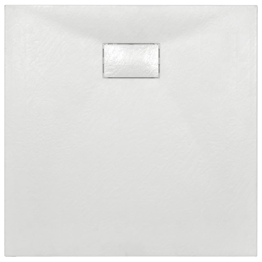 Shower Base Tray SMC White 80x80 cm