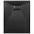 Shower Base Tray SMC Black 100x70 cm