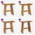Stool Solid Teak Wood