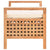 Storage Bench 93x49x49 cm Solid Walnut Wood