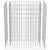 Gabion Raised Bed Galvanised Steel 90x50x100 cm